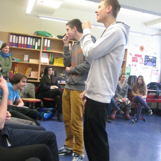 img_0195 Montessori-Schulzentrum Leipzig - Schülerblog - Rhythm & Percussion - der Workshop mit dem Sound des Alltags